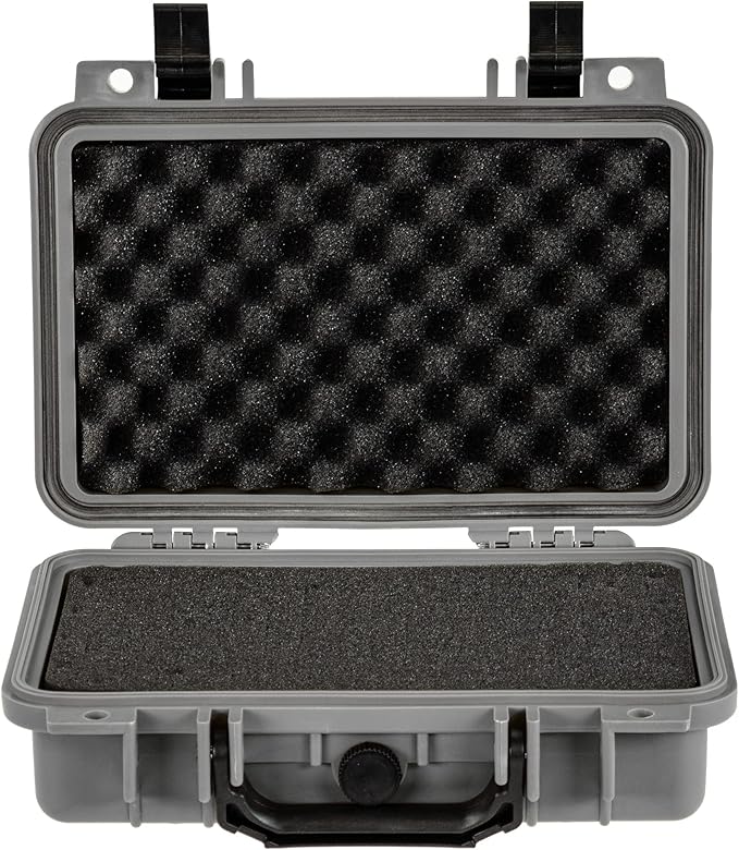 Eylar Protective Gear and Camera Hard Case Waterproof Dry Box with Foam 11.6 Inch 8.3 Inch 3.8 Inch (Gray) - Image 4