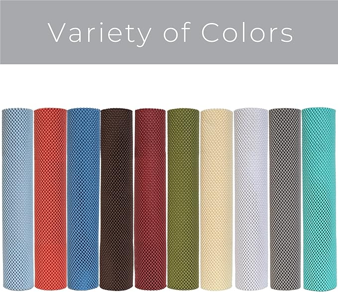 Smart Design Classic Grip Shelf Liner – 12in x 20ft – Non-Adhesive Drawer Liner with Strong Grip Helps Protect and Personalize Your Home Organization and Storage – Graphite Gray - Image 6