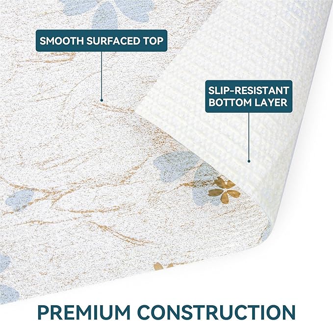 Cabinet Liners 5Rolls 18 x 96 Inch Wide Non Adhesive Kitchen Drawer Liner, Waterproof Shelf Liner Durable Anti-Slip for Kitchen Cabinets Shelf Liner Oil-Proof - Image 6