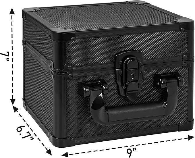 Graded Card Case - Aluminum Alloy Graded Card Storage Box Compatible with 40 Card Slabs, Sports Trading Card Case Fits PSA, CSG, BGS - Image 7