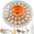 30 Egg Incubator with Automatic Egg Turning and Humidity Control,360 Degree View with Clear Window, Incubators for Hatching Eggs, Chicken, Ducks, Goose, Pigeon, Quail, Parrot by Unknown