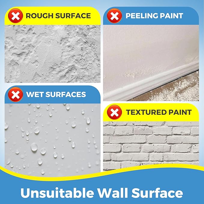 Electrostatic Wall Protective Film, Clear Protector Removable Contact Paper, Transparent Static Cling, Plastic Wall Protector from Trash Can, Chair Back, Furniture, Door 9.84ft - Image 7