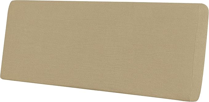 Easy-Going Stretch Cushion Cover Sofa Cushion Furniture Protector Sofa Seat Sofa slipcover Sofa Cover Soft Flexibility with Elastic Bottom(Oversized Sofa Cushion, Beige) by Easy-Going