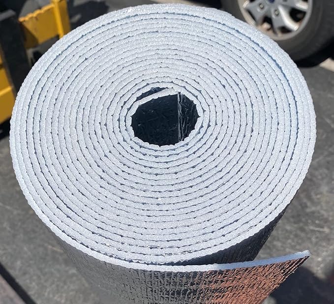 INSULATION MARKETPLACE SmartSHIELD -3mm 16inx50Ft ReflectiveINSULATION roll, Foam Core Radiant Barrier, ThermalINSULATION Shield - Engineered Foil - Image 2