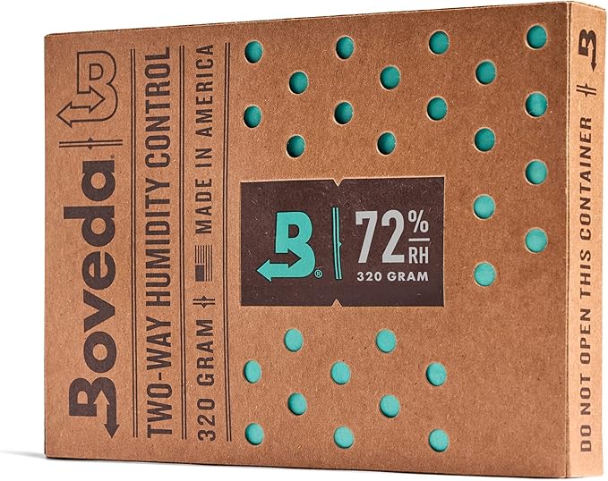 Boveda 72% Two-Way Humidity Control Pack For Large Wood Humidifier Boxes – Size 320 – Single – Moisture Absorber – Humidifier Pack – Individually Wrapped Hydration Packet - Image 7
