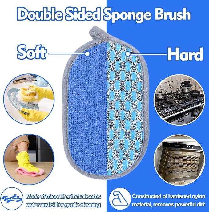 XANGNIER Air Fryer Cleaner Brush Kits,6 Pcs Air Fryer Cleaning brush Tools Accessories - Image 5
