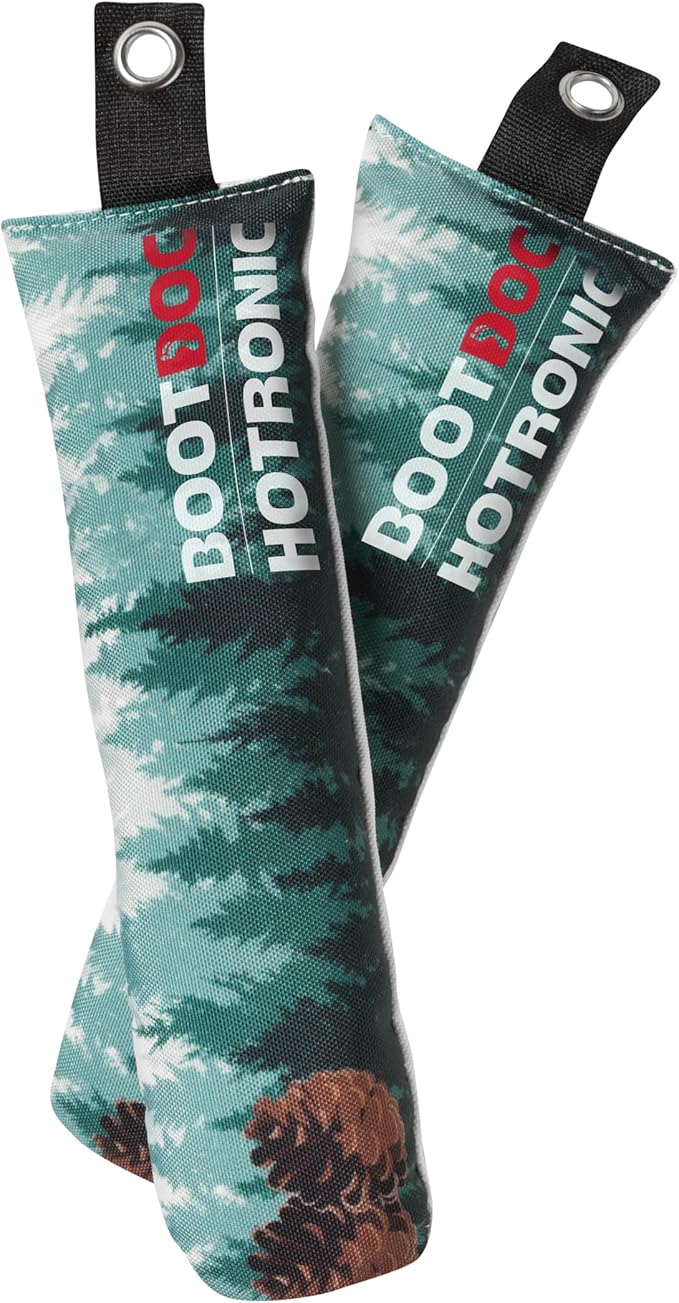 Hotronic Natural Dry Boot & Shoe Drying Pouch – Pair | Stone Pine Filled | Reusable, Fresh, Odor-Reducing Dryer for Ski & Snowboard Boots, Hiking & Camping Footwear by Hotronic