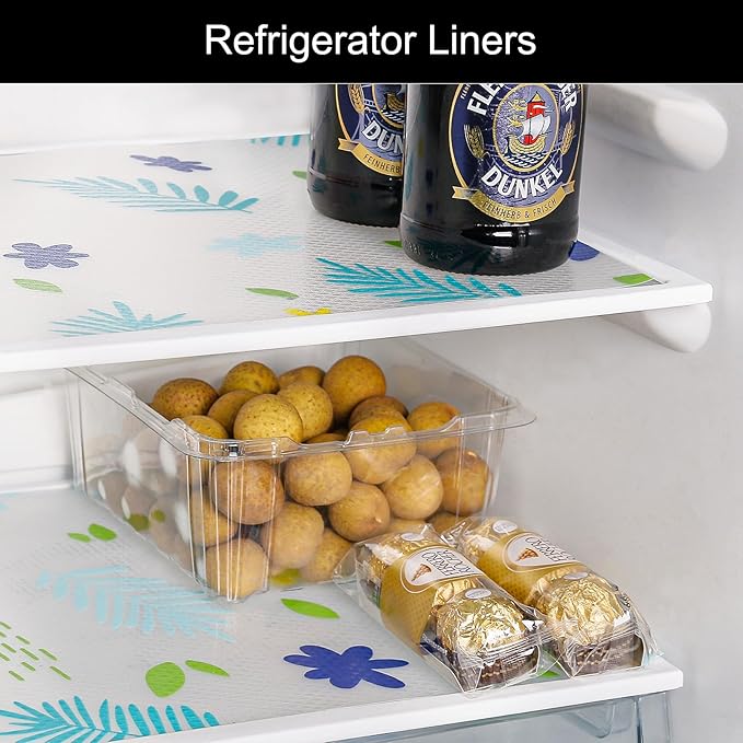 Cooyes Shelf Liner – Premium Non-Adhesive Cabinet & Drawer Liner for Kitchen – Waterproof Shelf Paper with Modern Pattern – Durable EVA Cabinet Mat – Easy to Cut （17.5" W x 78.7" L） - Image 7