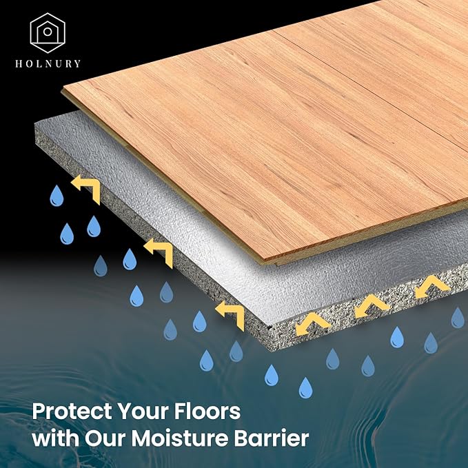 3-in-1 Acoustic Premium Floor Underlayment - 200 sqft Roll - 3mm Thick EVA with Silver Foil Vapor Barrier - Moisture Barrier, Thermal Insulation, Sound Insulation (Green Protect) - Image 3