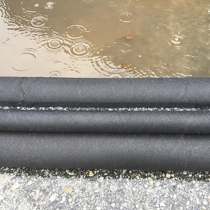 Quick Dam Water Activated 10ft Flood Barrier, Reusable Water Absorbers for Diverting Water, Protects from Rain, Spills, Leaks, Floods & More, - Pack of 8 - Image 5