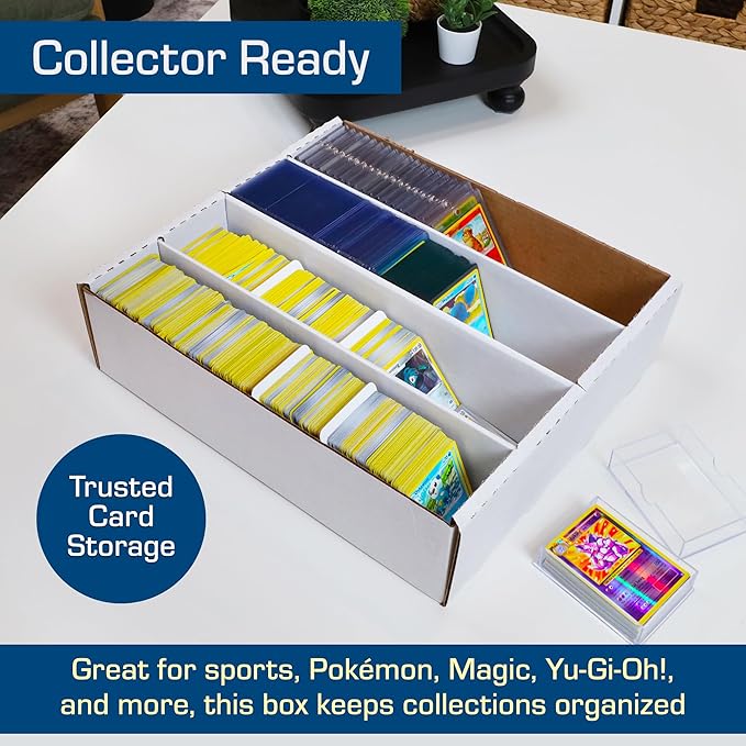 BCW Monster Box - 6ct Trading Card Storage Box | Holds 3200 Cards | Sports & TCG Card Organizer - Image 7