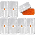 6 Pack 40 Gram Silica Gel Canister Dehumidifier Desiccant Orange to Green Reusable Indicating Desiccant Moisture Absorber for Car Closet Cabinet Bag Storage Box(6 Boxes) by Nuanchu