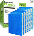 Durabasics Filter Replacements for Honeywell Filter humidifier Filter T, 6 Pack, Compatible with HFT600 Honeywell Humidifier Filter, HEV615 & HEV620, Filter HFT600 & Filter T by Durabasics