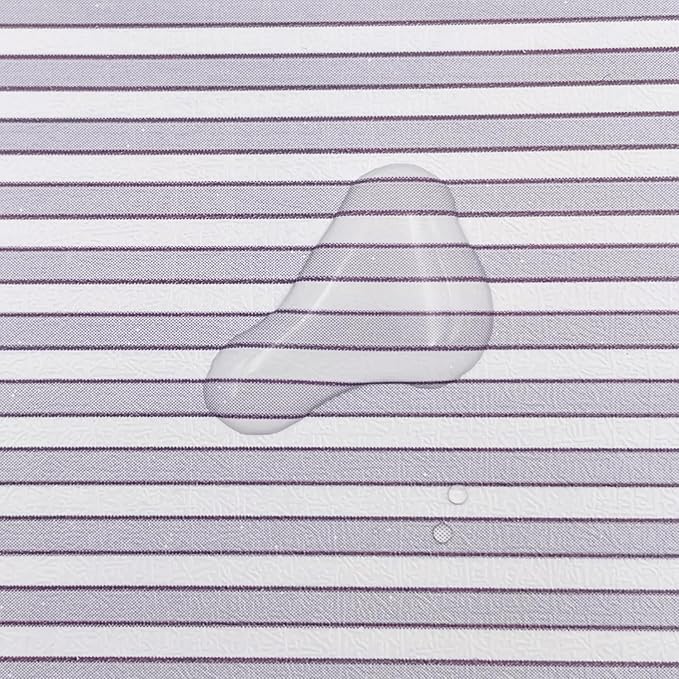 Yifely Blue White Stripes Shelf Liner Drawer Units Decor Sticker Self-Adhesive Furnitures Decor Paper 17.7 Inch by 9.8 Feet - Image 9
