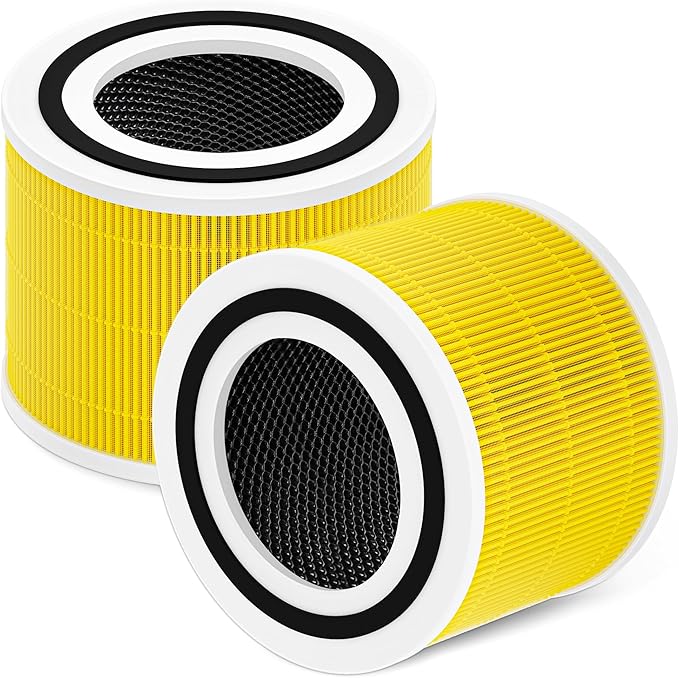 Core 300 Pet Care Replacement Filter for LEVOIT Core 300S and Core 300-P Air Purifier, 3-in-1 H13 True HEPA Filter Replacement, Compared to Part # Core 300-RF-PA，Pack of 2 by Improvedhand