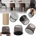 24PCS Round Chair Leg Floor Protectors, Furniture Sliders, Chair Leg Protectors for Hardwood Floors, Non-Slip Felt Furniture Pads, Silicone Cap Covers to Protect Floors, (Fit 1.5" - 2") by Indemo