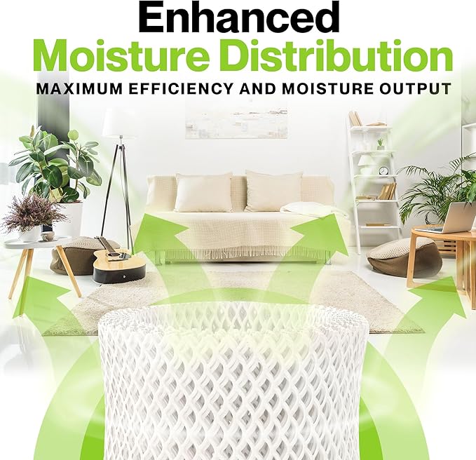 Durabasics 4 Pack of Premium Humidifier Filters Compatible with Honeywell Humidifier Filters HAC-504, HAC-504AW & Honeywell Filter A | Replacement for HCM 350 Filters & Cool Mist Humidifiers - Image 4