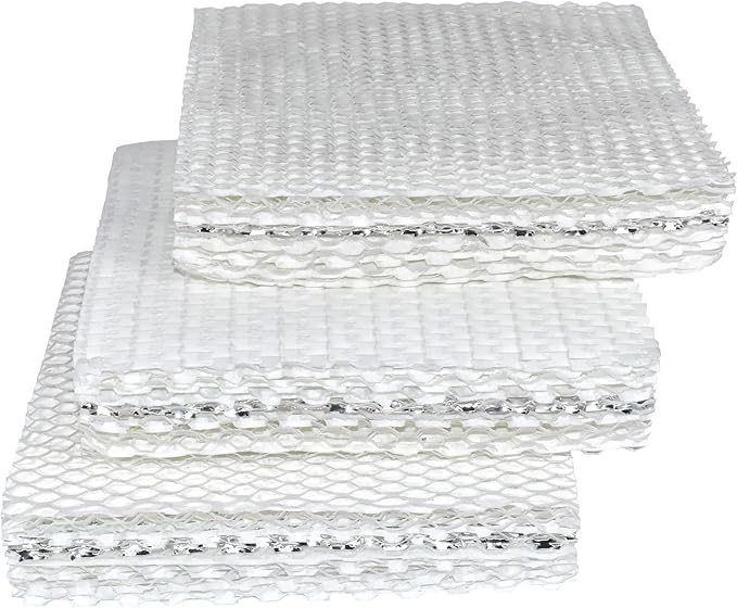 HQRP Pack of 3 Humidifier Wick Filters сompatible with Duracraft DH831 DH4C DH83 DH-831 DH-4C DH-83 Humidifiers by HQRP