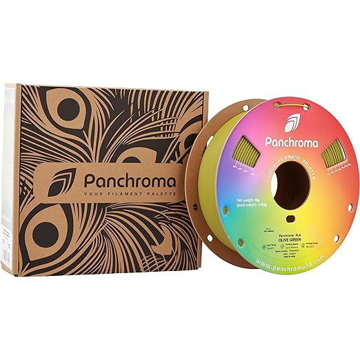 Panchroma PLA Olive Green 3D Printer Filament, 1.75mm, 1kg Spool, Easy to Print, High Speed Printing, Tangle Free, AMS Compatible, Perfect for Toys, Decor, Miniatures, Models & Cosplay - Image 8