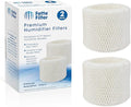 2-Pack Wick Filters Compatible with Kaz Vicks WF2 Vicks V3100 V3500N V3500 V3700 V3800 V3900 Kaz 3020 Sunbeam 1118 Series Honeywell HCM-350 HCM-630 HCM-300T Relion WA-8D Enviracaire ECM-500 by Fette+Filter