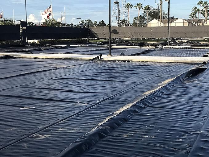 Plastic Sheeting Roll 4 MIL (20x100) Black for Painting, Plastic Tarp, Plastic Mulch, Weed Barrier, Concrete Moisture, Vapor Barrier, Construction Film, Lumber Tarp, Ground Cover - Image 3
