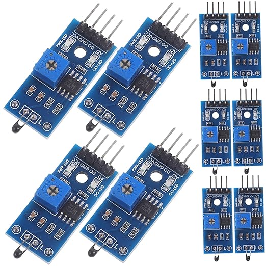 DOITOOL 20pcs Pin Thermosensitive Relay Modules Photoresistor Module Detection Switch for Car Sensor - Image 5