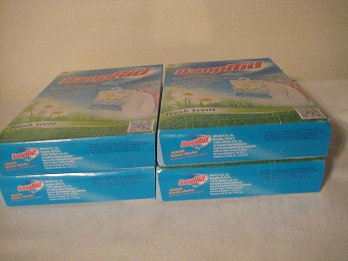 Damp Rid Hanging Moisture Absorber Fresh Scent Bag, 14 Ounce (Pack of 4) - Image 2