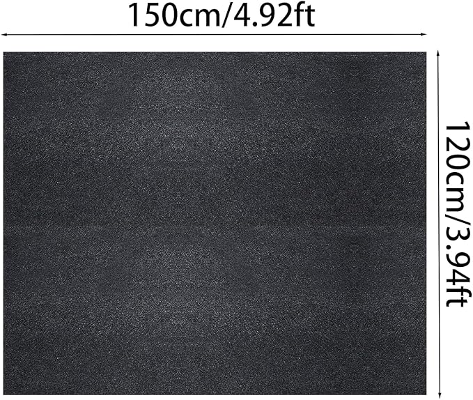 Foldable Mat - 849g Felt Waterproof Floor Pad, Dustproof Storage Shed Liner, Heavy Duty Protective Ground Cover, Moisture Barrier Base Layer, Anti Slip Workshop Flooring for Outdoor Garden Backyard - Image 5