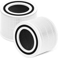 Core 300 Replacement Filter for LEVOIT Core 300S and Core 300-P Air Purifier, 3-in-1 H13 True HEPA Filter Replacement, Compared to Part # Core 300-RF, 2 Pack, White, By Improvedhand by Improvedhand