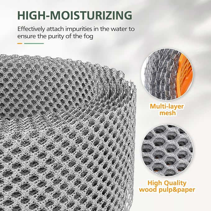 2 Pack PH04 Carbon Fiber Evaporator Filter Replacement Compatible with Dyson PH01 PH02 PH03 PH04 PH3A Air Puri-fier Humidifier Replacement Parts - Image 10