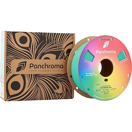 Panchroma PLA Polymaker Teal 3D Printer Filament, 1.75mm, 1kg Spool, Easy to Print, High Speed Printing, Tangle Free, AMS Compatible, Perfect for Toys, Decor, Miniatures, Models & Cosplay - Image 8