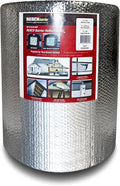 DD24100 Double Reflective Air, Polyethylene Insulation Roll, (2 ft x 100 ft), Sound Reduction, Easy Installation, for Attics, Exterior and Interior Walls, Garage Ceilings, and More by Reach+Barrier