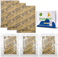 84% Two-Way Humidity Control Packs for Storing 1 lb – Size 60 – 10 Pack – Seasoning Packets Moisture Control Packets Individually Wrapped, Humidifier Packs for Season Wood Humidifier Boxes by Wisesorb