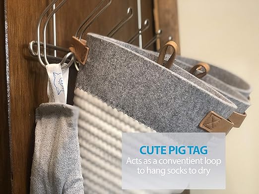 PIG Dryer-Safe Reusable Water Absorbent Sock - 4 Pack - 3" x 38" - Absorbs Up to 34 oz per Sock - Beige - PM50676 - Image 8