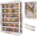 Shadow Box with Shelves, White 12x16 Shadow Boxes Display Cases with Shelves for Miniatures Keepsake Collectibles, Coins Military Medals Pins Wedding Flowers by Unknown