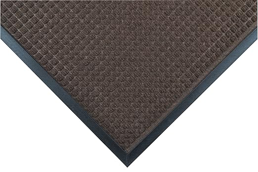 Notrax 166 Guzzler Entrance Mat, for Lobbies and Entranceways, 4' Width x 10' Length x 1/4" Thickness, Brown by NOTRAX%C2%AEPREMIUMFLOORMATTING