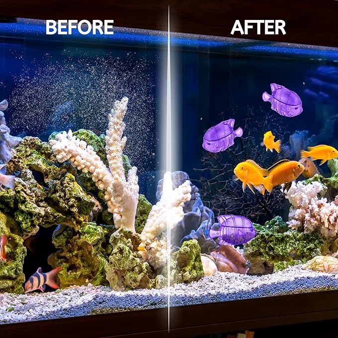 Nispira 12 Fish Universal Demineralization Cleaners for Protec Guardian Aquastick Humidifiers Ultrasonic Evaporative Dehumidifiers Hard Water Removes White Dust Odor - Image 4