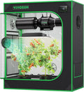 VIVOSUN S3018 30"x18"x36" Grow Tent, High Reflective Mylar with Observation Window and Floor Tray 3D Printer Enclosure with Ventilation by VIVOSUN