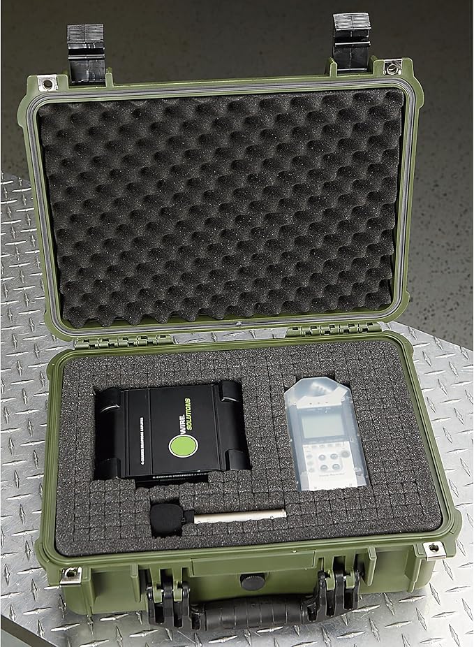 Strongway 16In. Plastic Waterproof Storage Case, Green, Model# Mj-5018_Grn - Image 4
