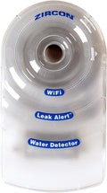 Zircon Leak Alert Wifi - Smart Electronic Water Detector Alarm with Email, Audio & Visual Alerts - Battery Included,White by Zircon
