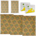 Size 67 62% Two-Way Humidity Control Packs for Storing 1 lb, 67 Gram 10 Pack Moisture Control Packets Individually Wrapped, Humidifier Packs for Storage Containers by Wisesorb