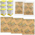 90 Pack 62% RH 8 Gram Two-Way Humidity Control Packs for Storing 1 oz, Size 8 Moisture Control Packets Individually Wrapped by Wisesorb
