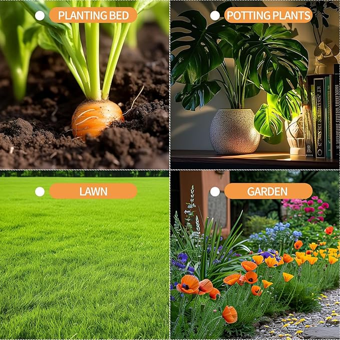 Soil Moisture Meter, Plants Moisture Meter Upgraded-Large Screen-Soil Hygrometer with Light- Plant Water Meter for Indoor and Outdoor Hous Plants, Garden, Farm, Lawn Soil Tester-Spring-Green - Image 4