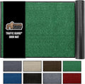 GORILLA GRIP Waterproof Traffic Guard Door Mat, 60x36, Heavy Duty Entryway Mats, Strong Backing Commercial Utility Rugs for Office Hallway, Garage Floor and Home, Low Profile Carpet Runner, Green by GorillaGrip
