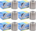 750 Grams 6pcs Gun Safe Dehumidifier, Reusable Canister Desiccant Dehumidifier, Rechargeable 1.65 Lbs Indicating Silica Gel Orange To Green by Wisesorb