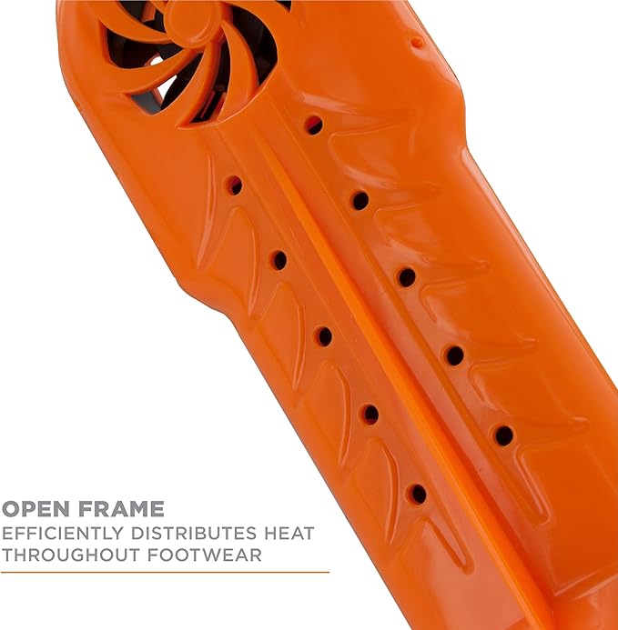 DryGuy Travel Dry DX Boot Dryer and Shoe Dryer, Orange & Black - Image 3