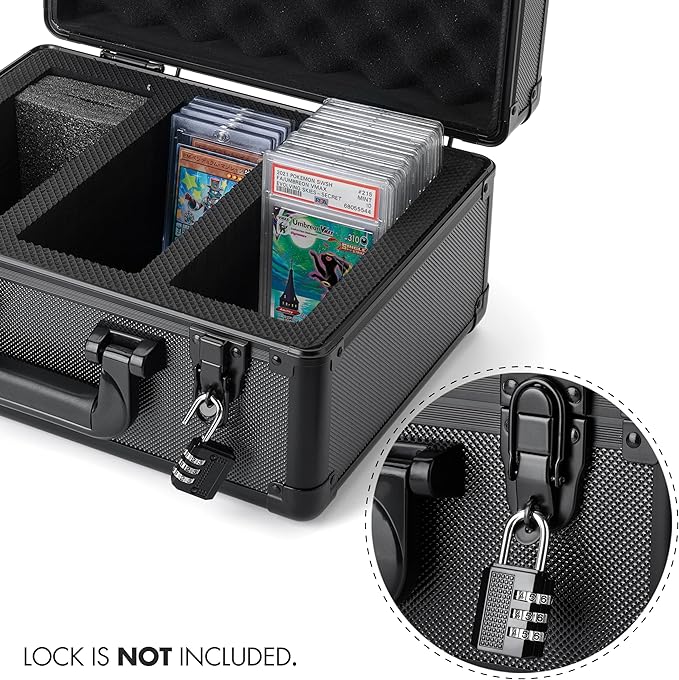 FunGuys Graded Sports Card Storage Box, Trading Card Storage Box, Trading Card Case for Pokemon, Baseball, Sports, MTG - Image 6