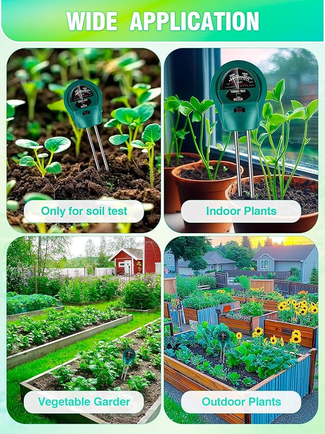 Seed Starter Tray with Grow Lights and Heat Mat, 3-in-1 Soil Meter, 80-Cell Seed Growing Tray, Germination & Plant Propagation Station for Indoor Plants 2-Pack - Image 8
