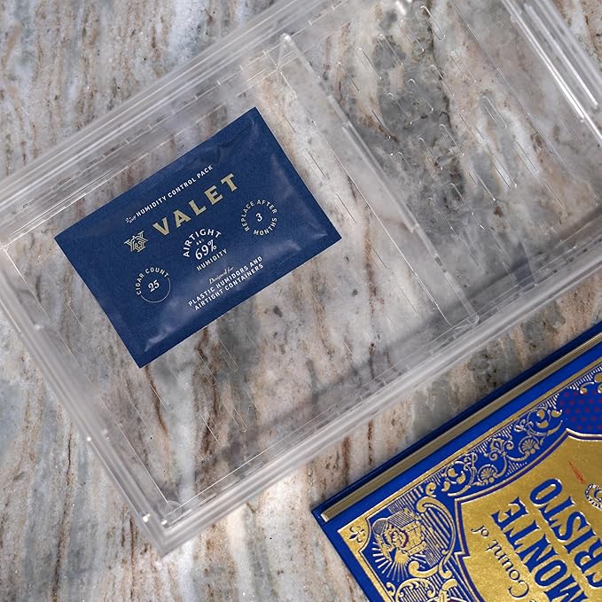 Valet 69% Two-Way Humidity Packs for Plastic Containers, 4-Pack, 60g Each, Prevents Leaks and Controls Moisture with Natural Craft Paper Design, Resealable Bag - Image 4