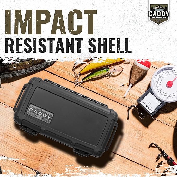 Waterproof Storage Case 1.2 L Capacity – Heavy-Duty Gear Box with Foam, Carabiner & Lanyard – Crushproof, Airtight Outdoor Container for Camping, Hiking, Fishing - Image 10